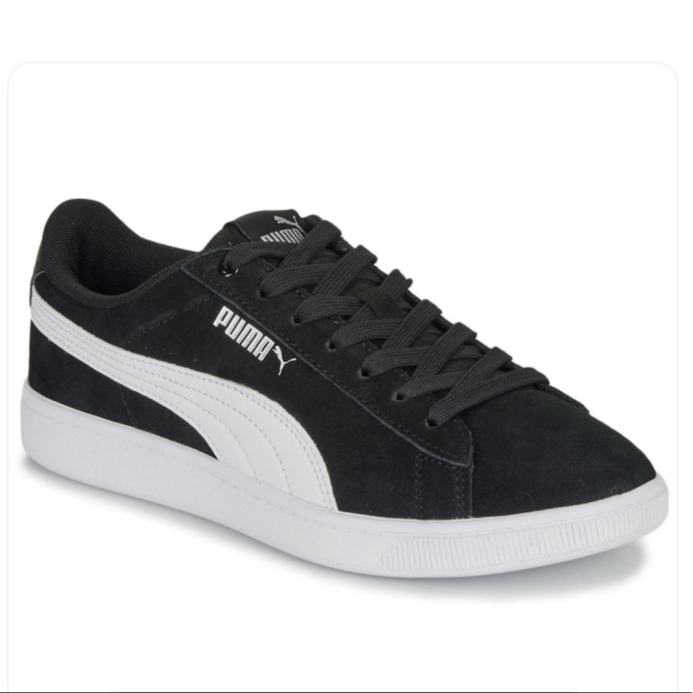 Puma VIKKY V2 NOIR Suede leather shoes